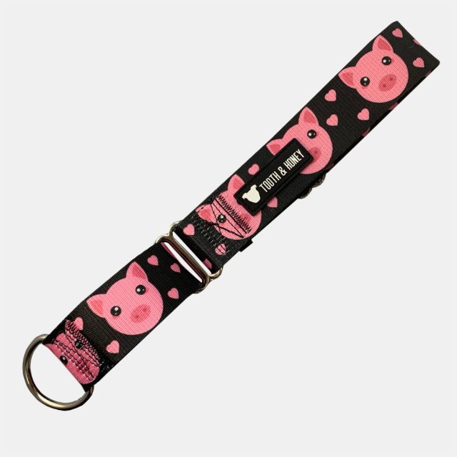 Pig Martingale Dog Collar - Image 4