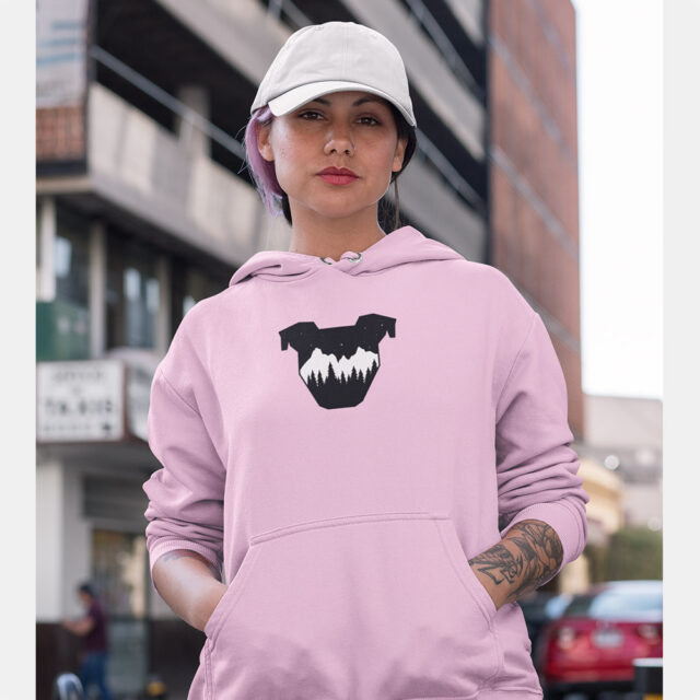 Tooth & Honey Mountain Logo Unisex Hoodie (made to order) - Image 2