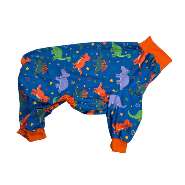 Dino Lightweight Dog Pajamas - Image 4