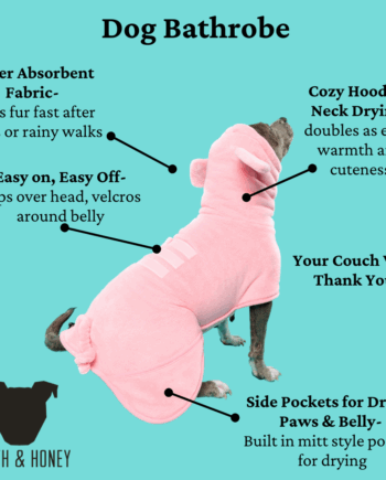 Dog Bathrobe Features