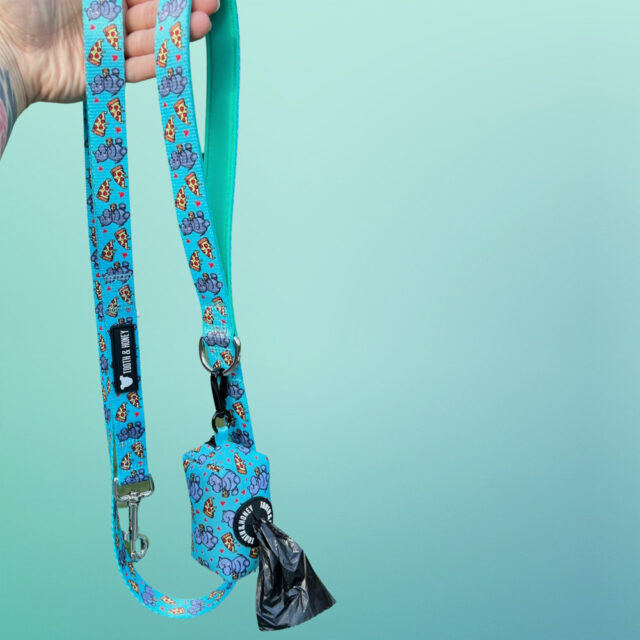 Hungry Hippo Padded Handle Dog Leash - Image 2