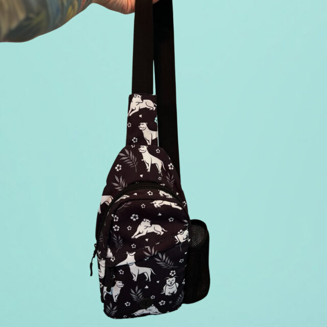 Floral Pittie Sling Bag - Image 3