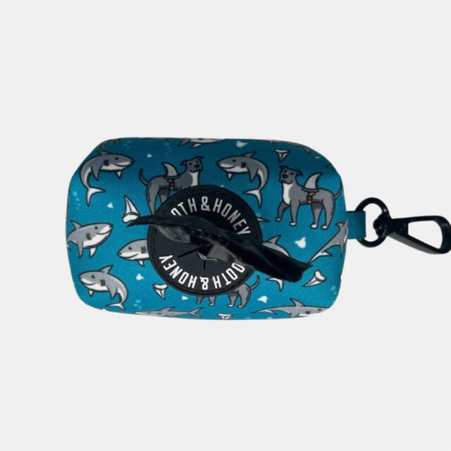 Pittie Shark Waste Bag Holder