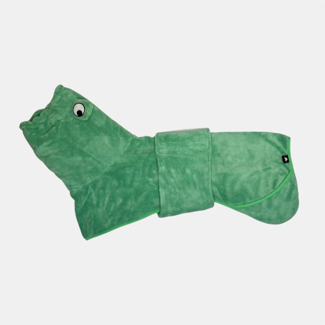Froggy Dog Bathrobe