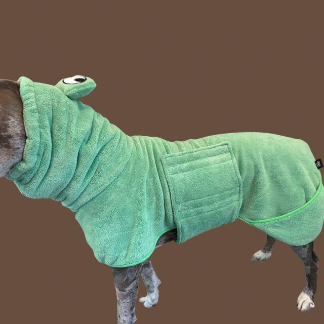 Froggy Dog Bathrobe - Image 3