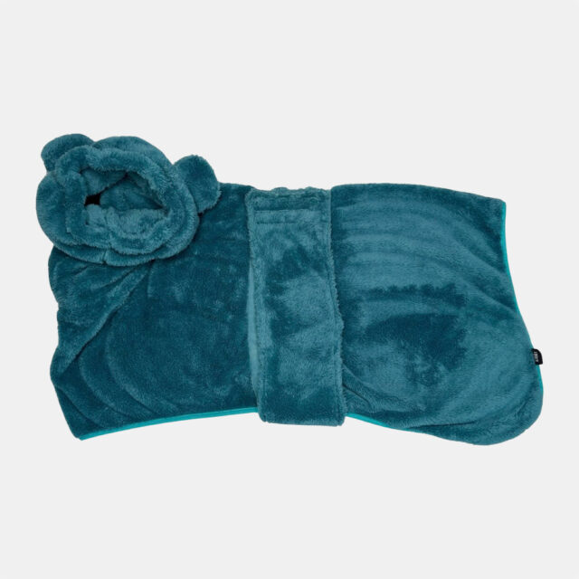 Fuzzy Bear Wrap | Teal - Image 4