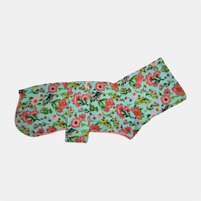 Floral Garden Fleece Dog Wrap - Image 2