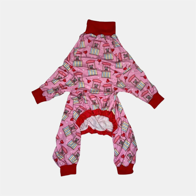 Pibble Kisses Lightweight Dog Pajama - Image 6
