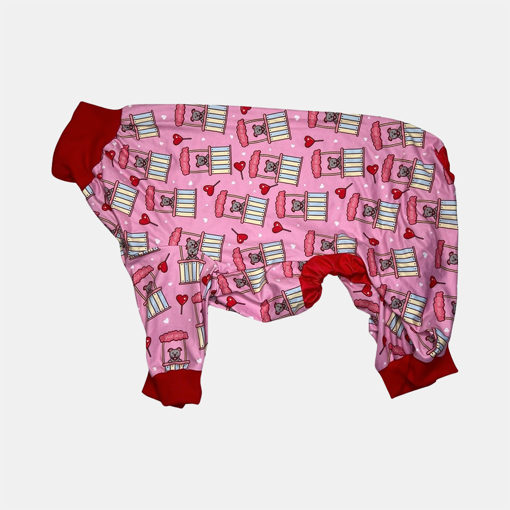 Pibble Kisses Lightweight Dog Pajama - Image 3