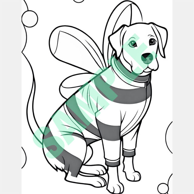 Pitbull Pals Coloring Book | Digital Download | Printable - Image 3
