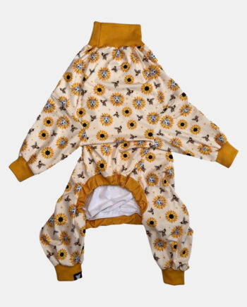 Sunflower-Pibble-Lightweight-Dog-Pajama-2