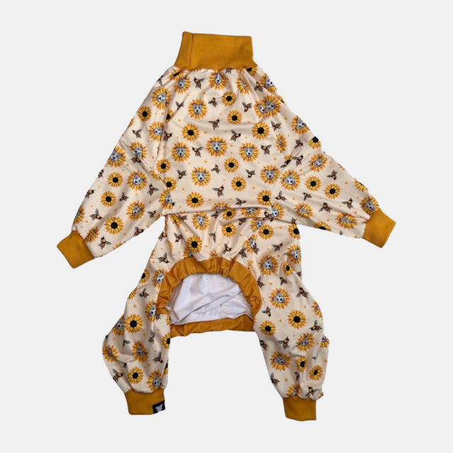 Sunflower Pibble Lightweight Dog Pajama - Image 5