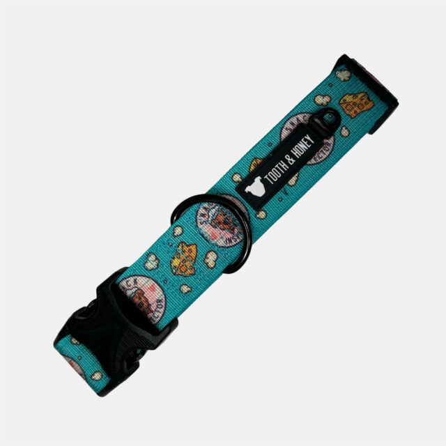 Snack Inspector Padded 1.5" Wide Buckle Collar - Image 4