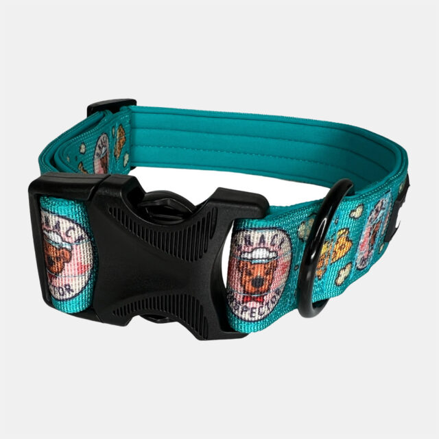Snack Inspector Padded 1.5" Wide Buckle Collar - Image 3