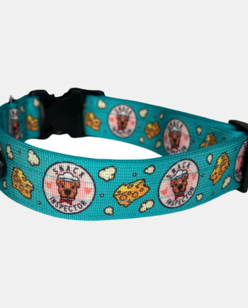Snack-Inspector-Padded-1.5'-Wide-Buckle-Collar-5
