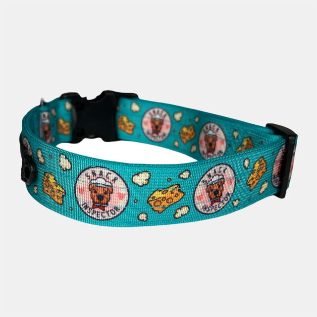 Snack Inspector Padded 1.5" Wide Buckle Collar - Image 5