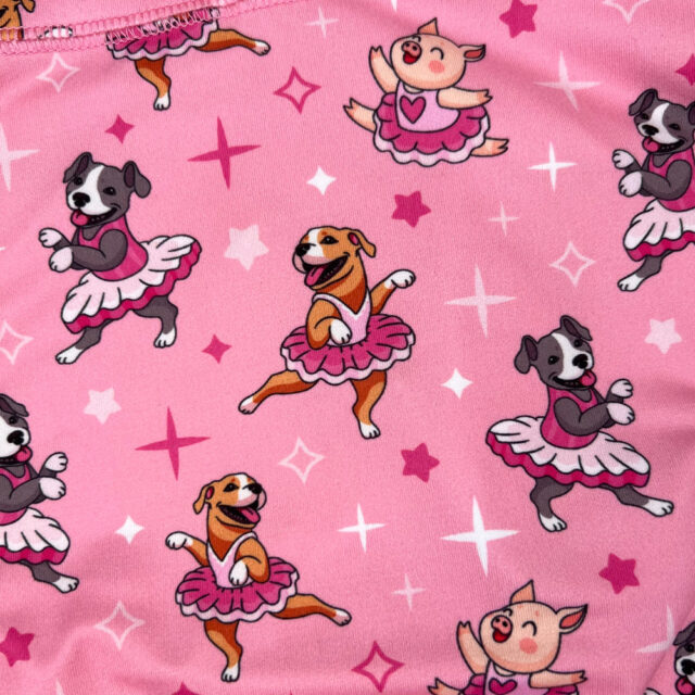 Dance With Me Ruffle Lightweight Dog Pajama - Image 3