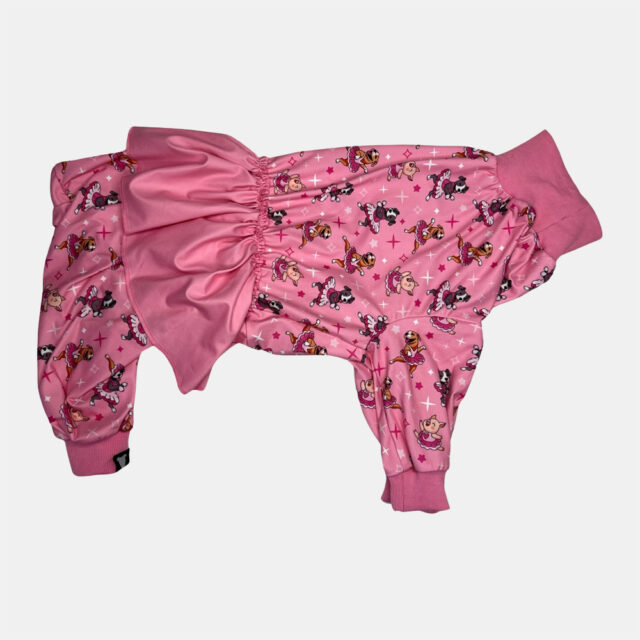 Dance With Me Ruffle Lightweight Dog Pajama - Image 4
