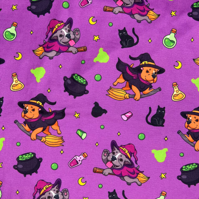 Witchy Magic Lightweight Dog Pajamas - Image 3