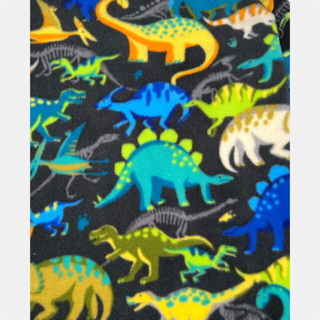 Dino Roar Fleece Dog Sweater - Image 3