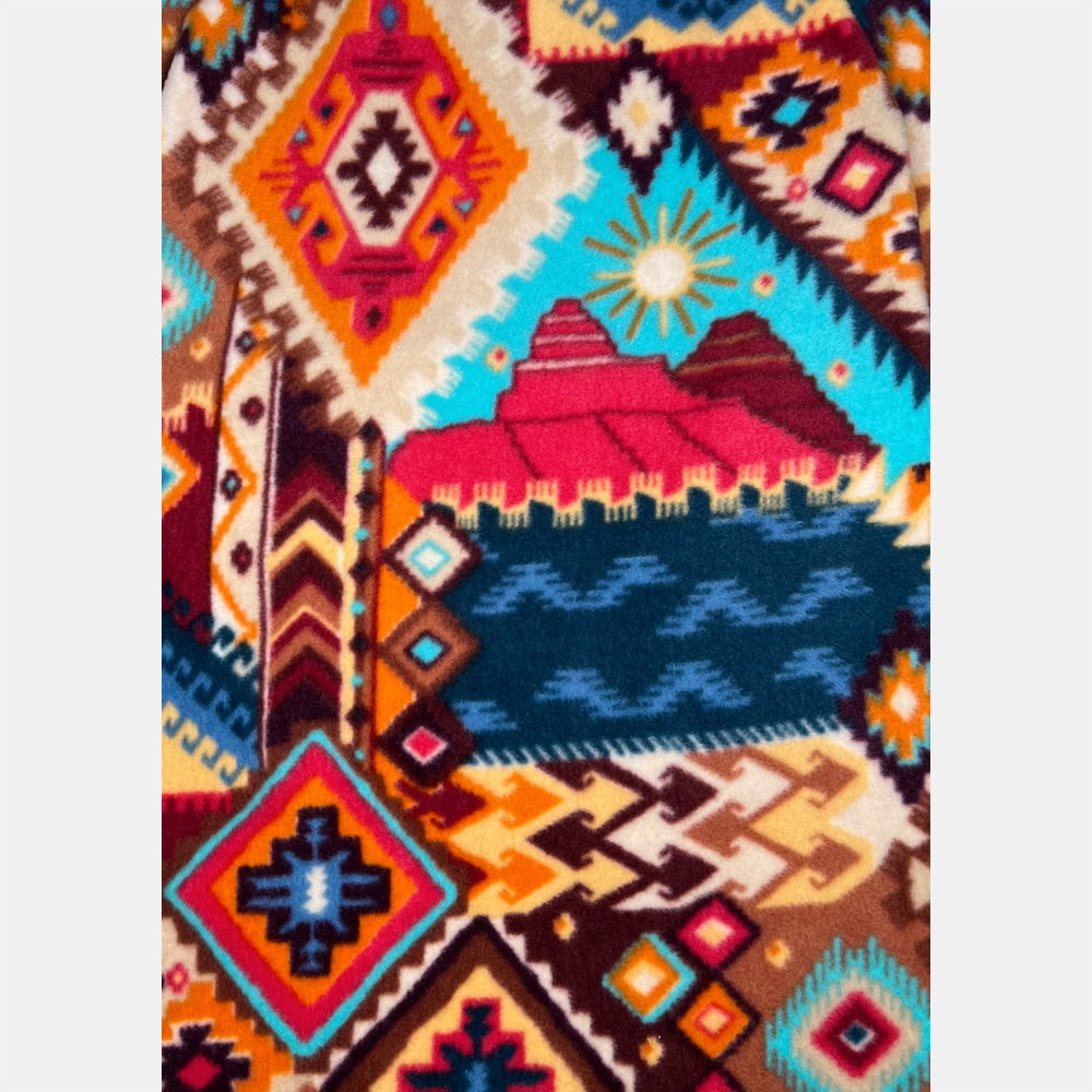 Sedona Sunset Fleece Dog Sweater - Image 3