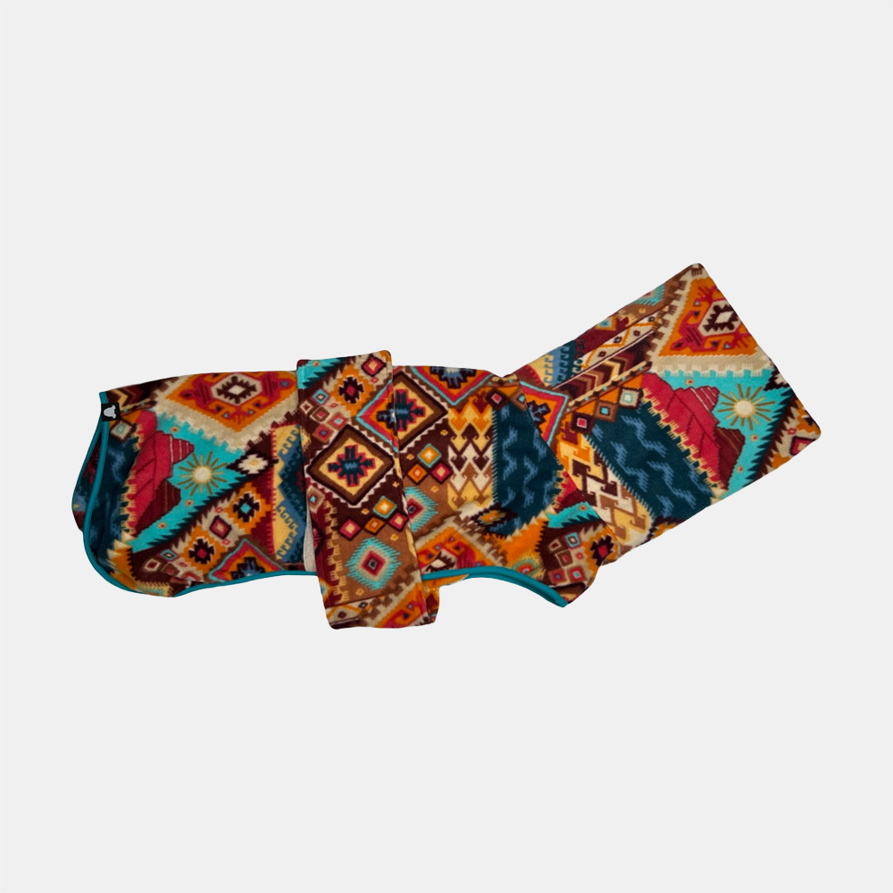 Sedona Sunset Fleece Dog Wrap