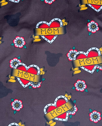 Tattoo-Heart-MOM-Lightweight-Dog-Pajama-1