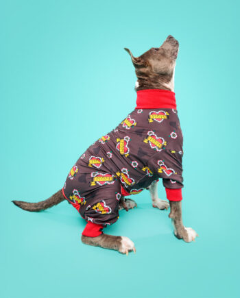 Tattoo-Heart-MOM-Lightweight-Dog-Pajama-6