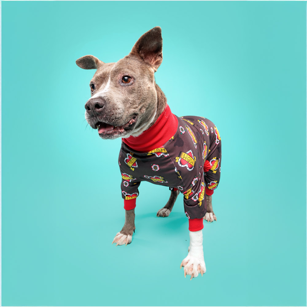 Tattoo Heart MOM Lightweight Dog Pajama - Image 9