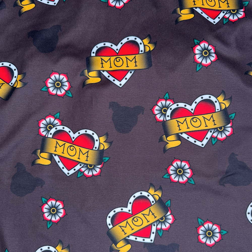 Tattoo Heart MOM lightweight Dog Vest - Image 5
