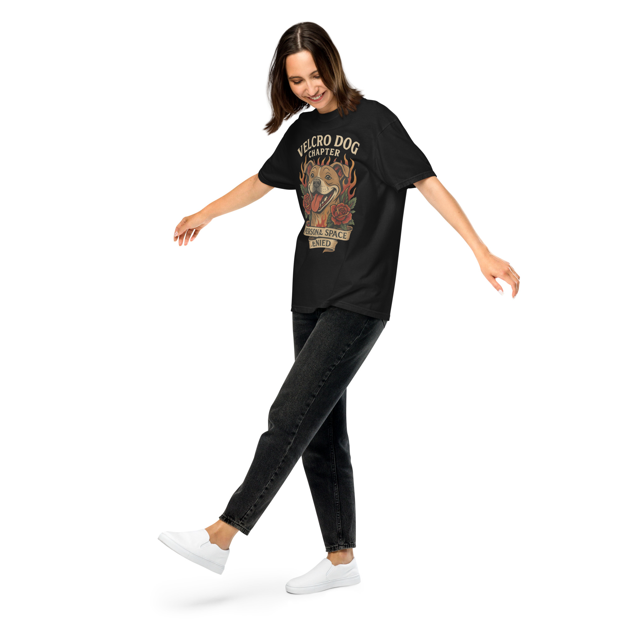 Velcro Dog Chapter Tee – Personal Space Denied - Image 2