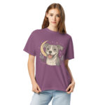 Celestial Pittie Tee- Comfort Colors Shirt | Grey Pittie
