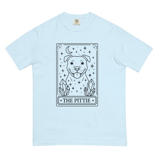 Pittie Tarot Card T-Shirt - Magical Pitbull Tee - Image 13