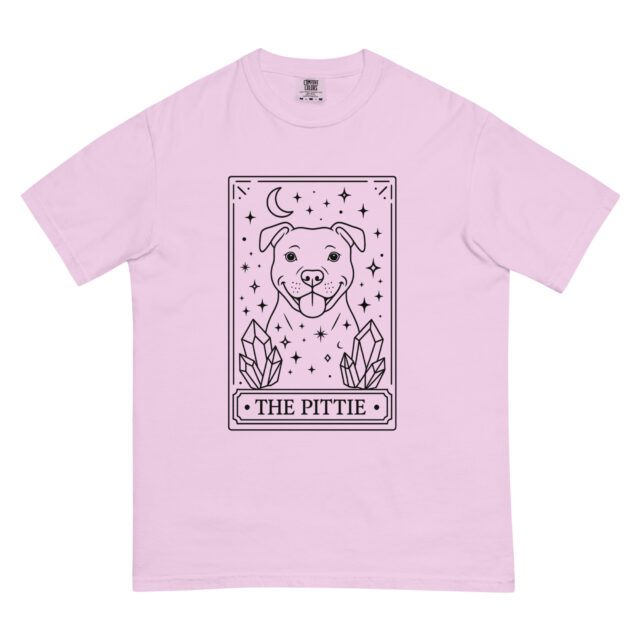 Pittie Tarot Card T-Shirt - Magical Pitbull Tee - Image 10