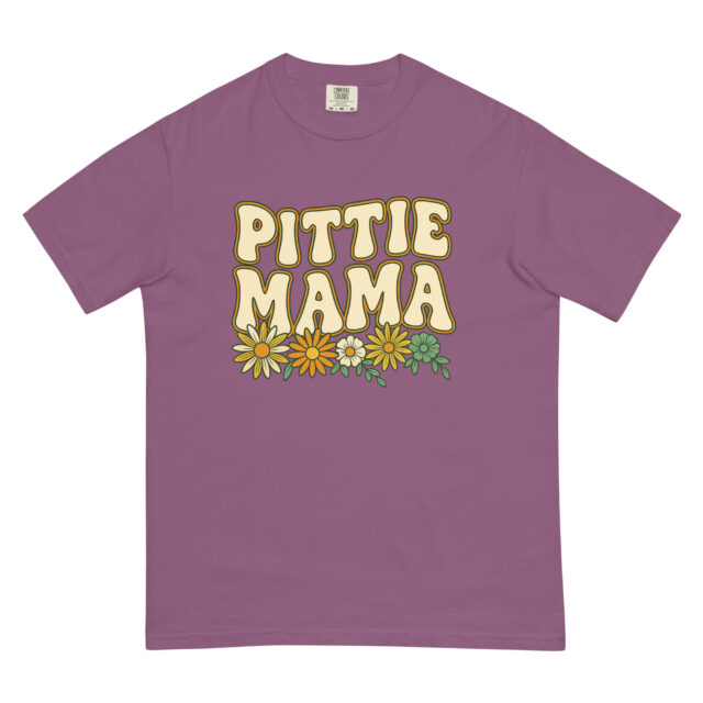 Pittie Mama T-Shirt - Image 2