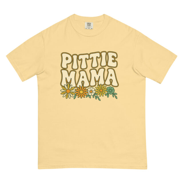Pittie Mama T-Shirt - Image 6