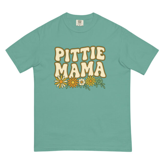 Pittie Mama T-Shirt - Image 4